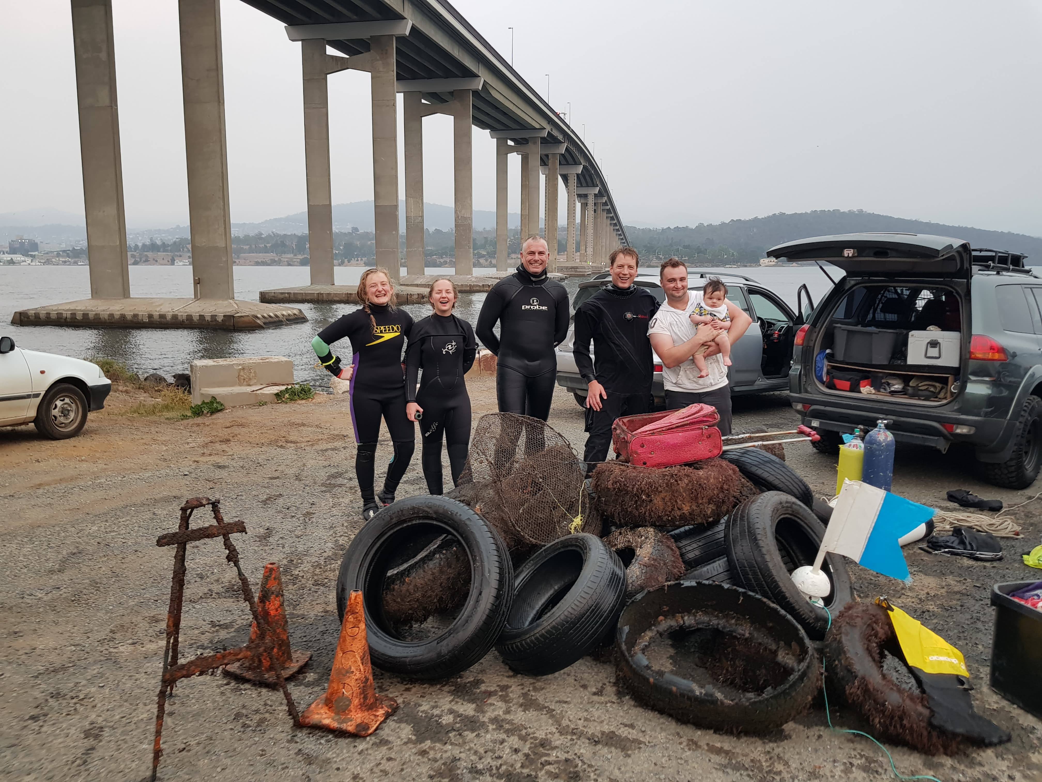 Tasman Bridge Shore Dive, Feb 2019