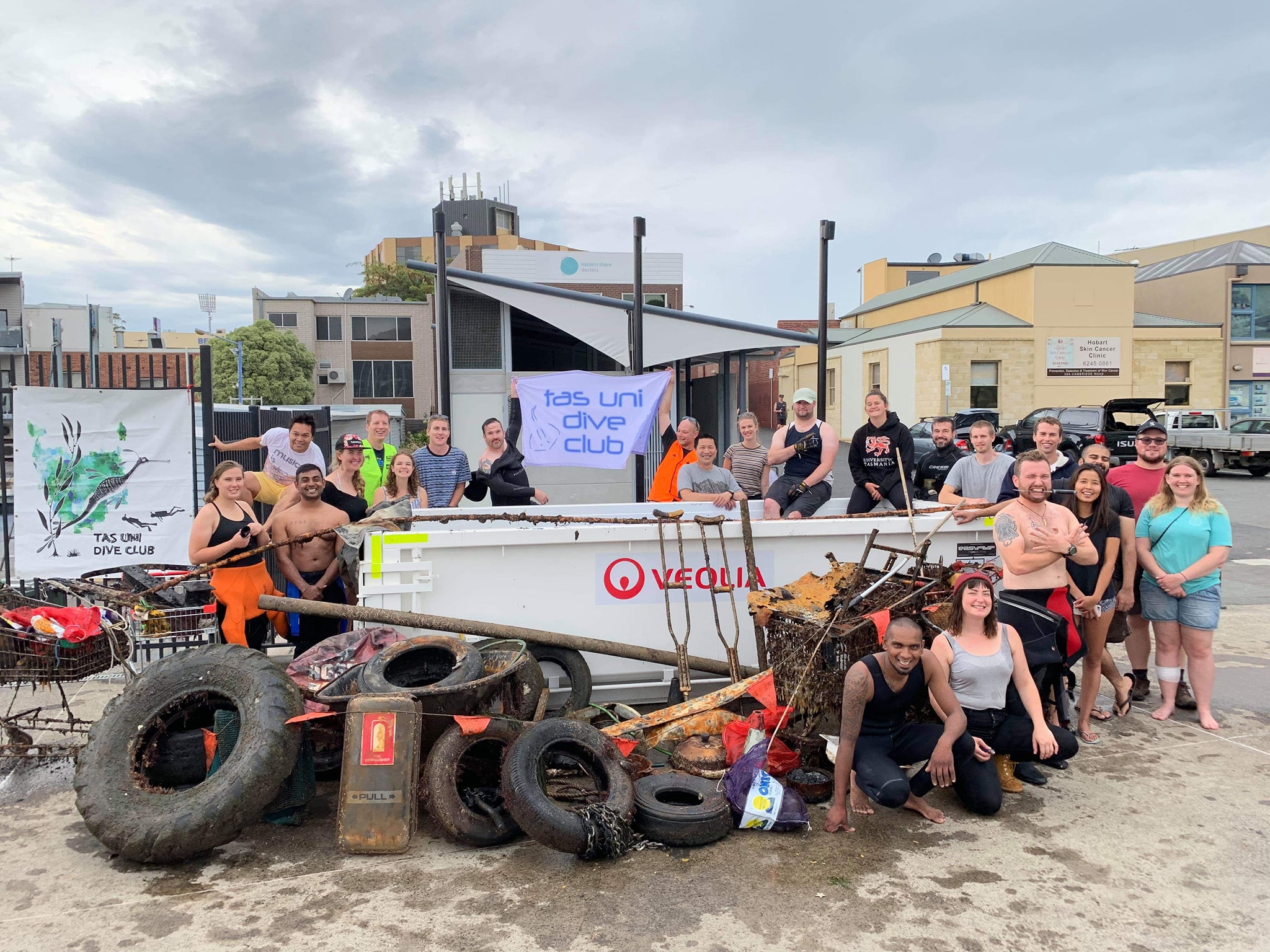 Clean-Up Dive - Regatta Grounds Jetty & Hobart Rivulet Outfall